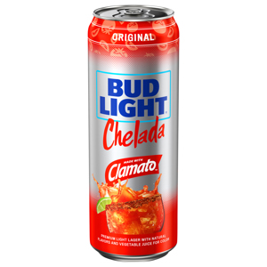 Bud Light Chelada Original Beer, 25 fl oz (1 pint 9 fl oz)
