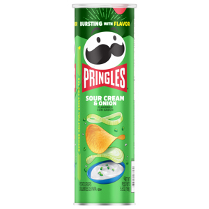 Pringles Potato Crisps, Sour Cream & Onion Flavored, 5.5 oz (158 g)