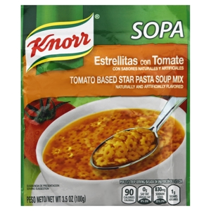 Knorr Soup Mix, Star Pasta, Tomato Based, 3.5 oz (100 g)
