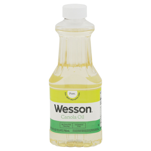 Wesson Canola Oil, Pure, 24 fl oz (1.5 pt) 710 ml