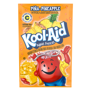 Kool-Aid Aguas Frescas Piña-Pineapple Unsweetened Drink Mix, 1 package