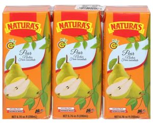 Naturas Nct Jce 3 pack/6z Pear
