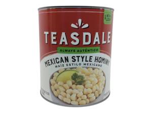 Teasdale Hominy, Mexican Style, 30 oz