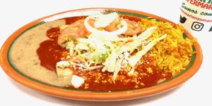 3 Enchiladas de Queso Combo / 3 Enchilada Cheese Combo