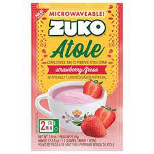 Zuko Strawberry Atole Drink Mix, 1.6 oz