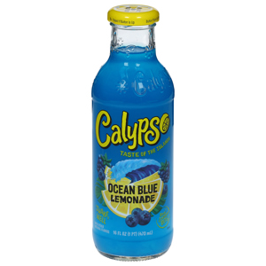 Calypso Lemonade, Ocean Blue, 16 fl oz (1 pt) 473 ml
