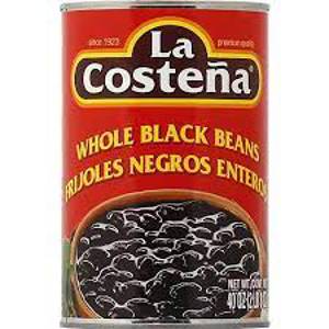 La Costena® Whole Black Beans 12-40 Oz. Cans