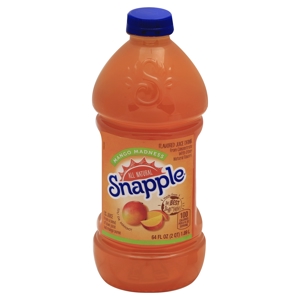 Snapple Juice Drink, Flavored, Mango Madness, 64 fl oz (2 qt) 1.89 l