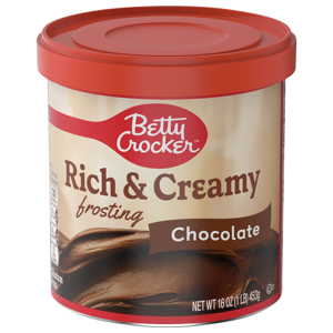Betty Crocker Chocolate Frosting, 16 oz (1 lb) 453 g