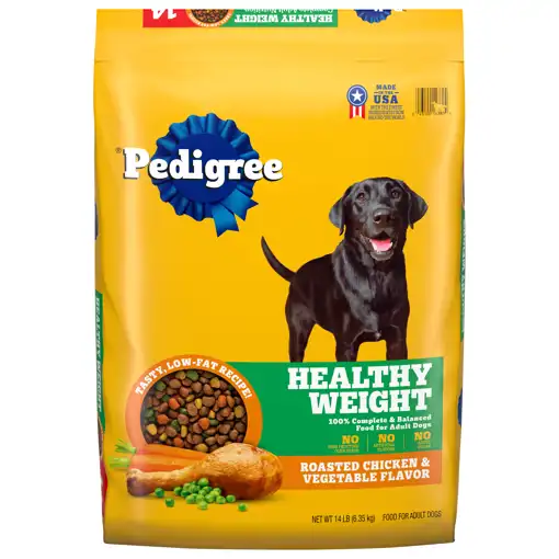 My Products 50 Theodore Pedigree Food For Dogs Healthy Weight Roasted Chicken Vegetable Flavor Adult 14 Lb 6.35 Kg