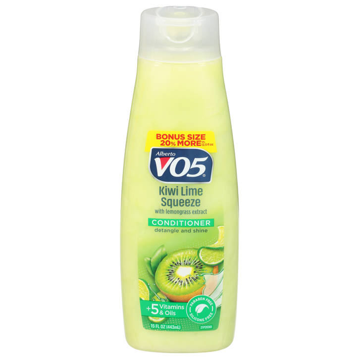 Alberto VO5 Conditioner, Kiwi Lime Squeeze, Bonus Size, 15 fl oz (443 ml)