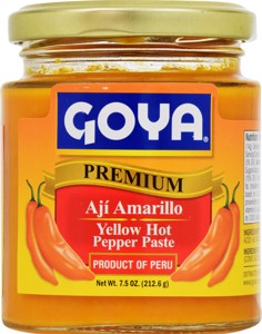 Goya Los Andes Ají Amarillo Yellow Chile Pepper, 16 oz