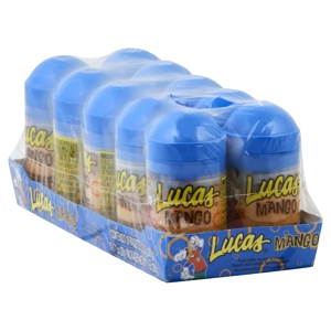 Lucas Powder, Sweet'n Sour Mango Flavored, 10 - 0.71 oz (20 g) packages [7.1 oz (200 g)]