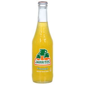 Jarritos Soda, Pineapple, 12.5 fl oz (370 ml)