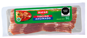 Bafar Sliced Smoked Bacon, Tocino Ahumado, 8.8 oz