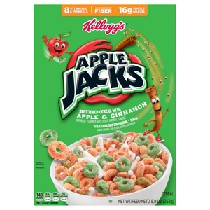 Apple Jacks Cereal, 8.9 oz (252 g)