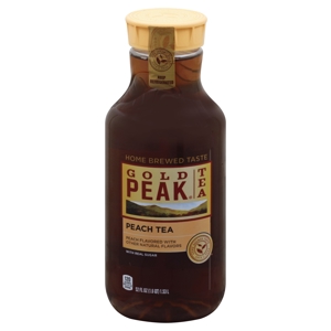 Gold Peak Tea, Peach, 52 fl oz (1.6 qt) 1.53 l