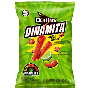 Doritos Tortilla Chips, Rolled, Chile Limon, 3.25 oz (92.1 g)