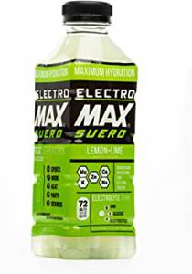 Electromax Suero Lemon-Lime Electrolyte Drink, 21.3 fl oz (1.33 pt) 630 ml