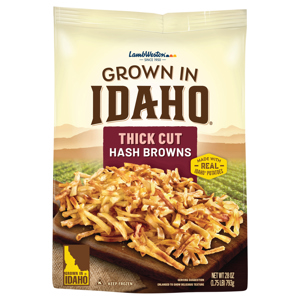 Lamb Weston Thick Cut Hash Browns, 28 oz (1.75 lb) 793 g