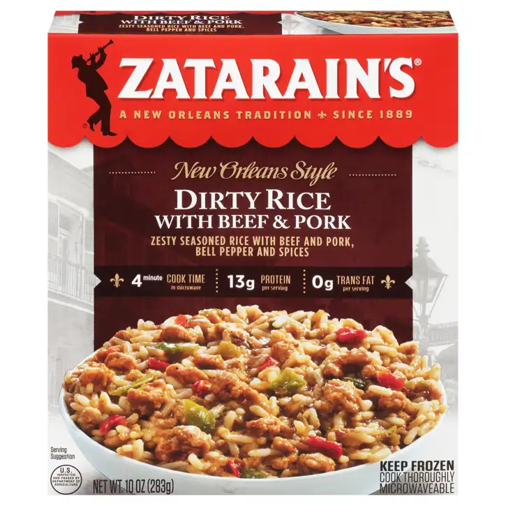 Welcome – #49 Gretna – Zatarain's Frozen Dirty Rice With