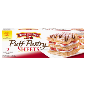 Pepperidge Farm Puff Pastry Sheets, 17.3 oz (1.1 lbs) 490 g