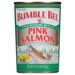 Bumble Bee Seafoods Pink Salmon, 14.75 oz (418 g)