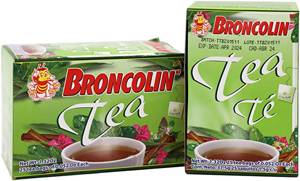 Broncolin Tea Bags Tea, 25 - 0.052 oz (1.5 g) bags [1.32 oz (37.5 g)]