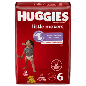 Huggies Diapers, Disney Baby, 6 (Over 35 lb), 16 diapers
