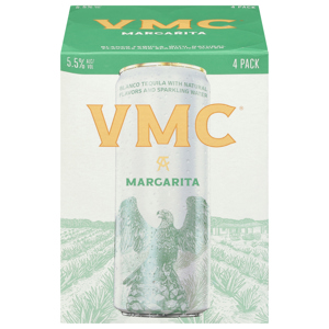 VMC Margarita Blanco Tequila, 4 - 355 ml cans [1.42 l]