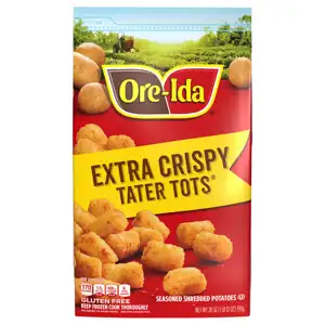 Ore-Ida Extra Crispy Tater Tots, 28 oz (1 lb 12 oz) 793 g