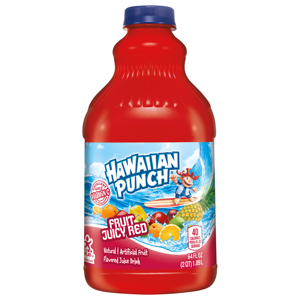 Hawaiian Punch Fruit Juicy Red Flavored Juice Drink, 64 fl oz (2 qt) 1.89 l
