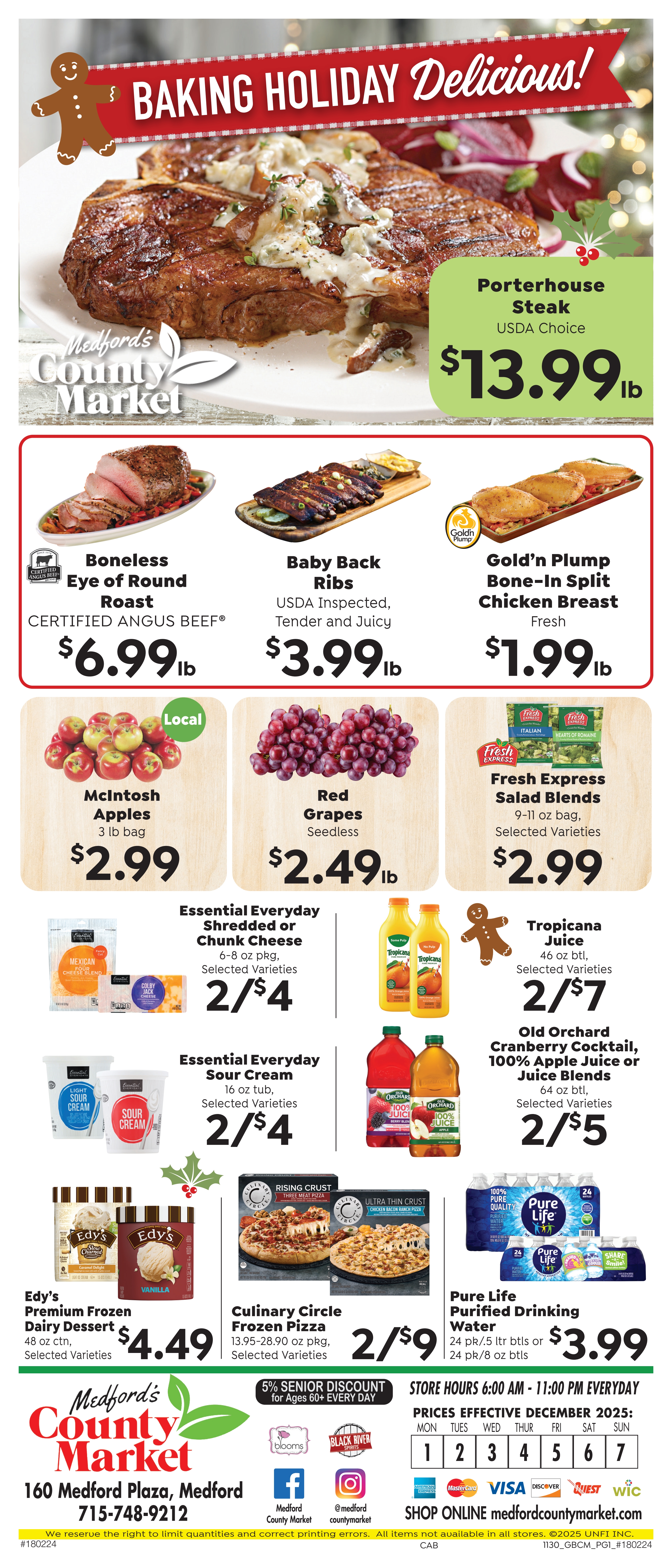 Weekly Ad Flyer – Medford County Market – Wild Harvest Coffee
