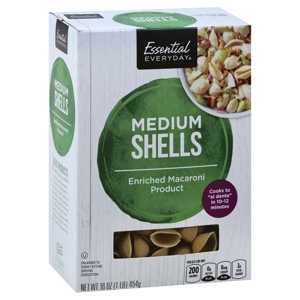 Essential Everyday Shells, Medium, 16 oz (1 lb) 454 g