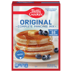 Betty Crocker Complete Original Pancake Mix, 37 oz (2 lb 5 oz) 1.04 kg