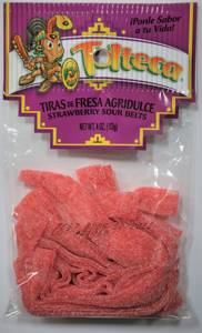 Tolteca Tira De Fresa Agridulce, 3 oz