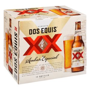 DOS EQUIS Beer, Ambar Especial, 12 - 12 fl oz