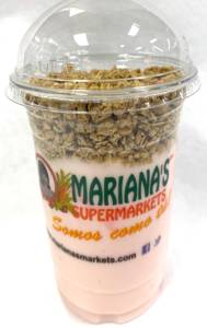Yogurt Fresa con Granola 16oz / Straw Yog W/Granola 16oz