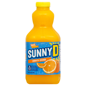 Sunny D Citrus Punch, Smooth Orange, 64 fl oz (2 qt) 1.89 l