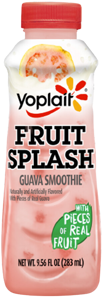 Yoplait Fruit Splash Yogurt, Guava, 9.56 fl oz (307 g)