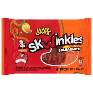 Lucas Salsagheti Mango Flavored Candy Strips, 0.85 oz (24 g)