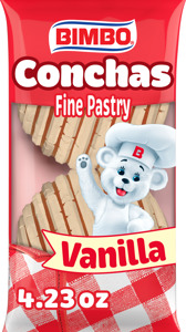 Bimbo Vanilla Fine Pastry, 2 count, 4.23 oz