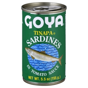 Goya Sardines in Tomato Sauce, Tinapa, 5.5 oz (155 g)
