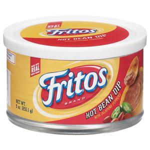 Fritos Hot Bean Dip with Jalapeno Peppers, 9 oz (255.1 g)