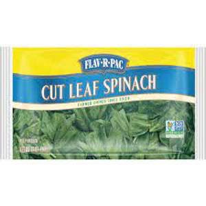 Flav-R-Pac Cut Leaf Spinach, 12 oz