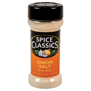 Spice Classics Onion Salt, 5.5 oz (155 g)