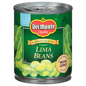 Del Monte Lima Beans, Green, 8.5 oz (241 g)