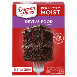 Duncan Hines Devil's Food Cake Mix, 15.25 oz (432 g)