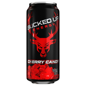 Bucked Up Cherry Candy Energy Drink, 16 fl oz (473 ml)