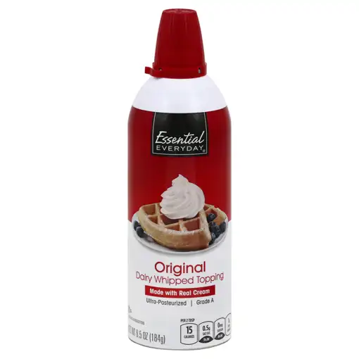 Great Value Original Sugar Free Whipped Topping, 6.5 oz 